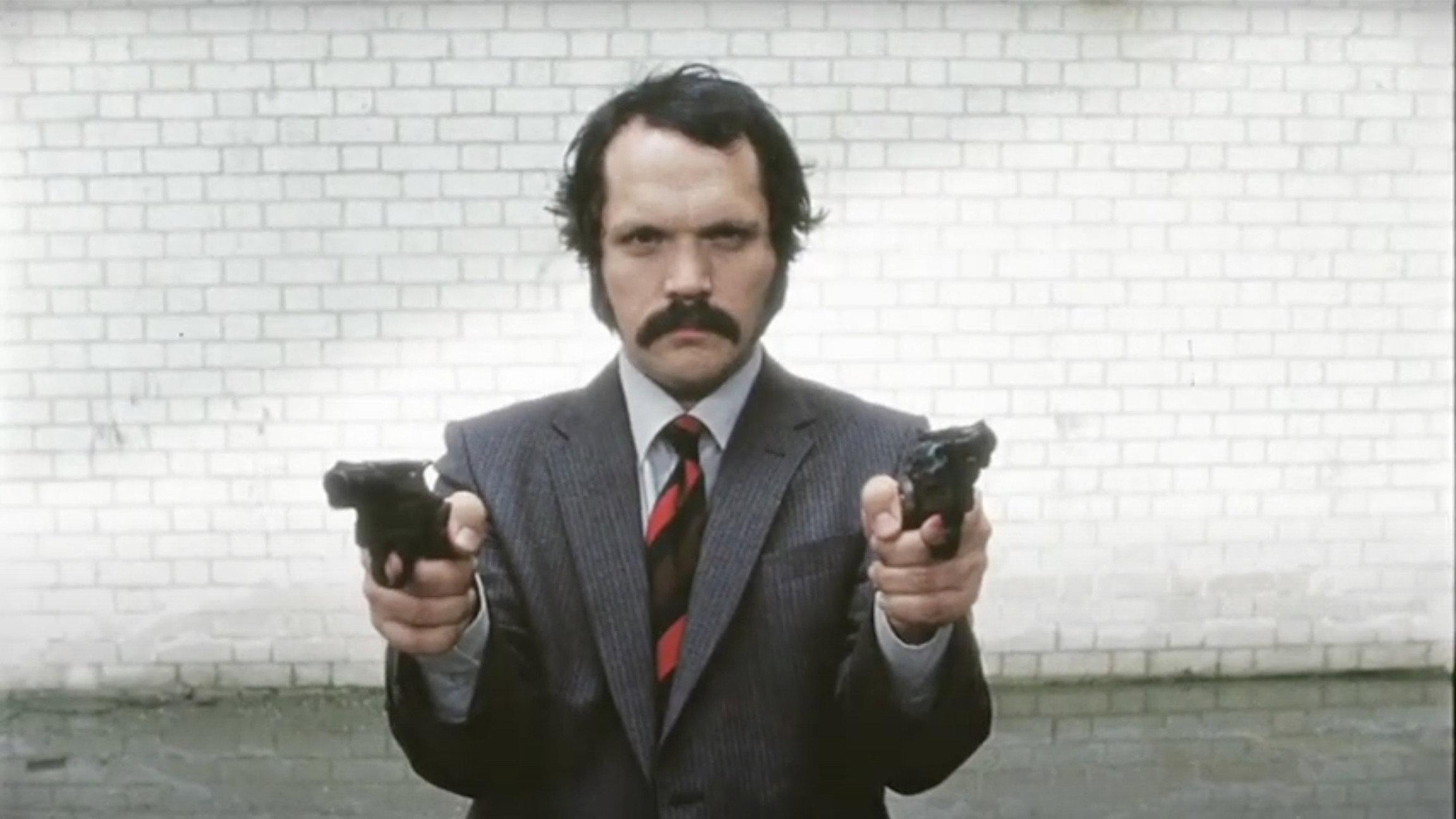 A Gun for George 2011 movie scene