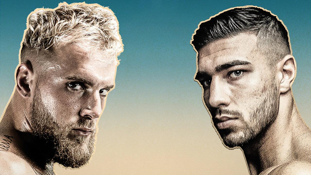 Jake Paul vs. Tommy Fury 2023 movie scene