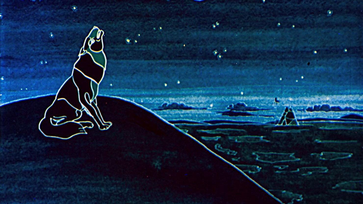 The Legend of the Black Wolf 1987 movie scene