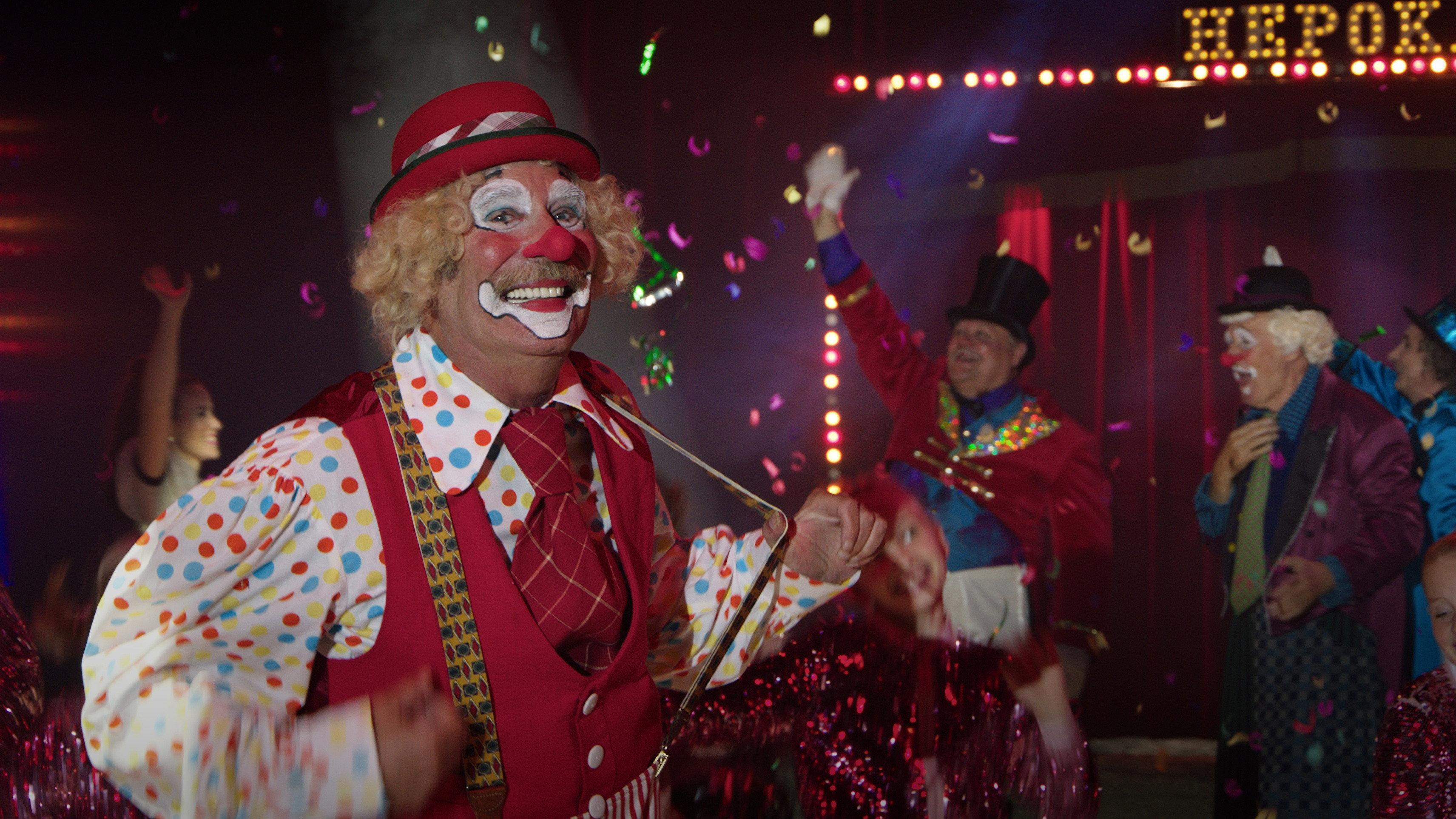 Herman the Circus Clown 2022 movie scene