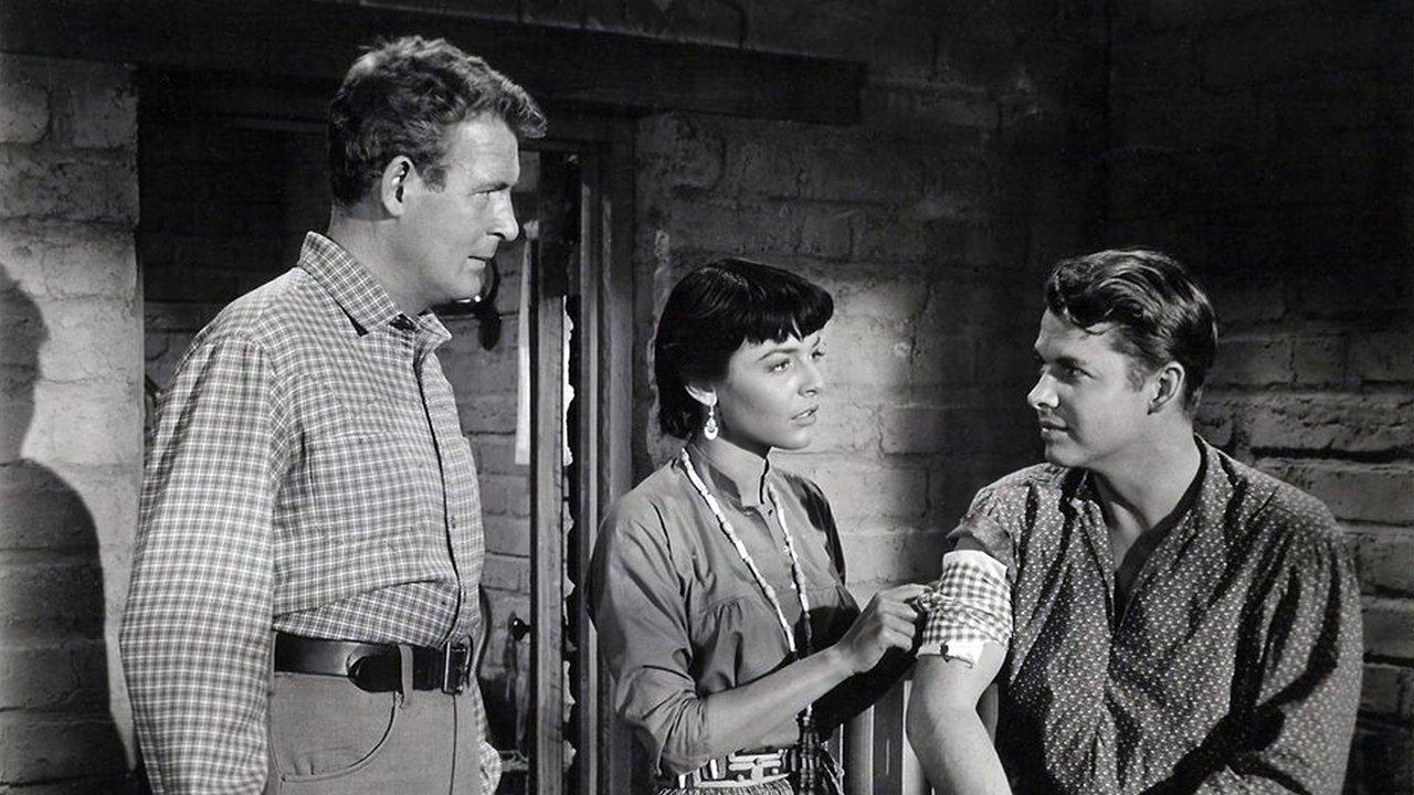 Walk the Proud Land 1956 movie scene