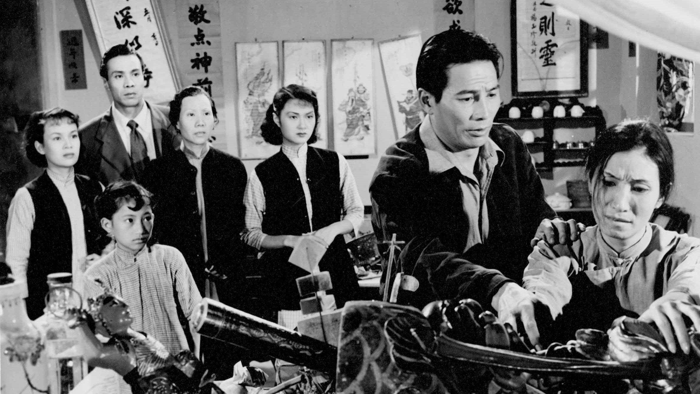A Flower Reborn 1953 movie scene