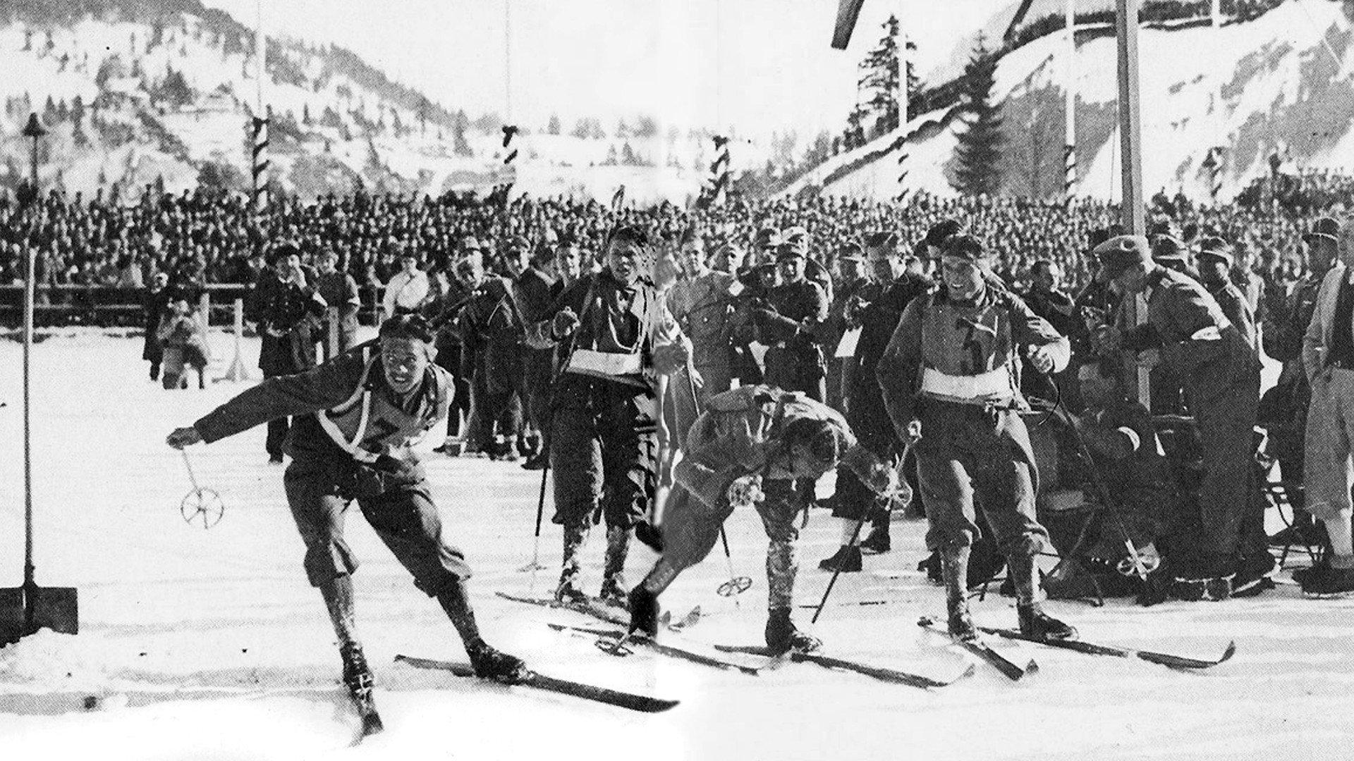 Maratona Bianca 1935 movie scene