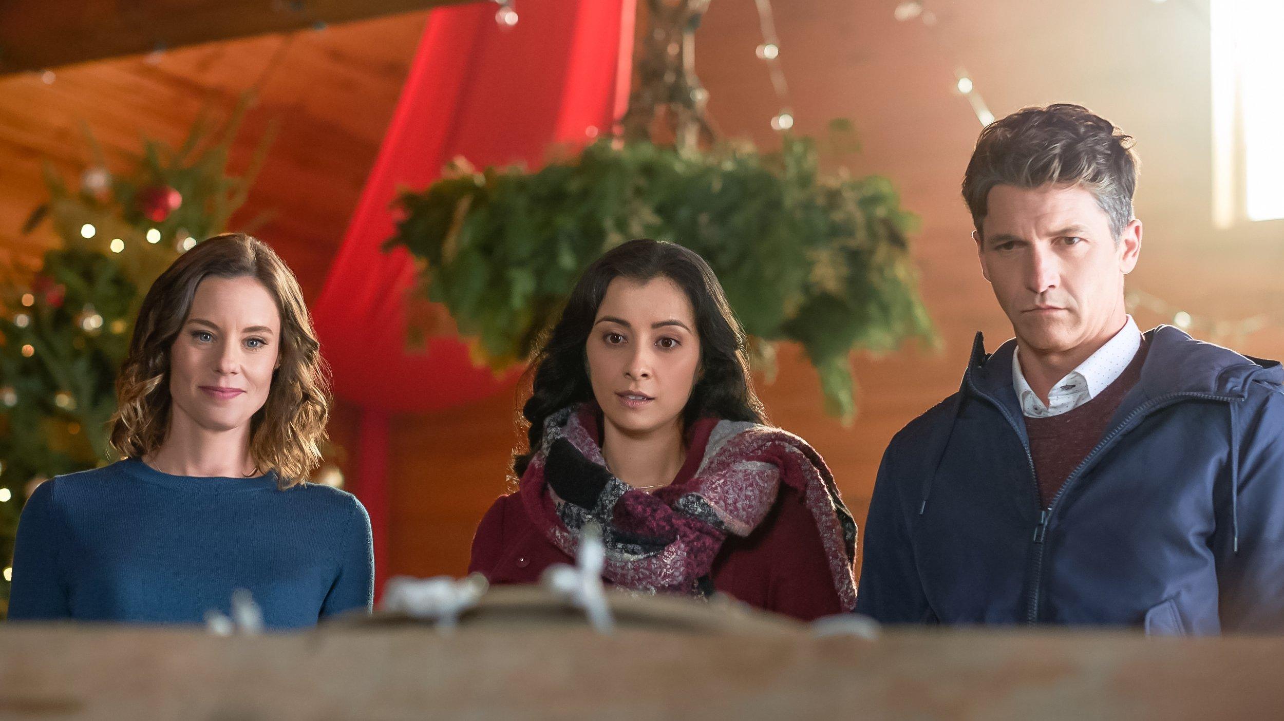 Northern Lights of Christmas 2018 movie scene