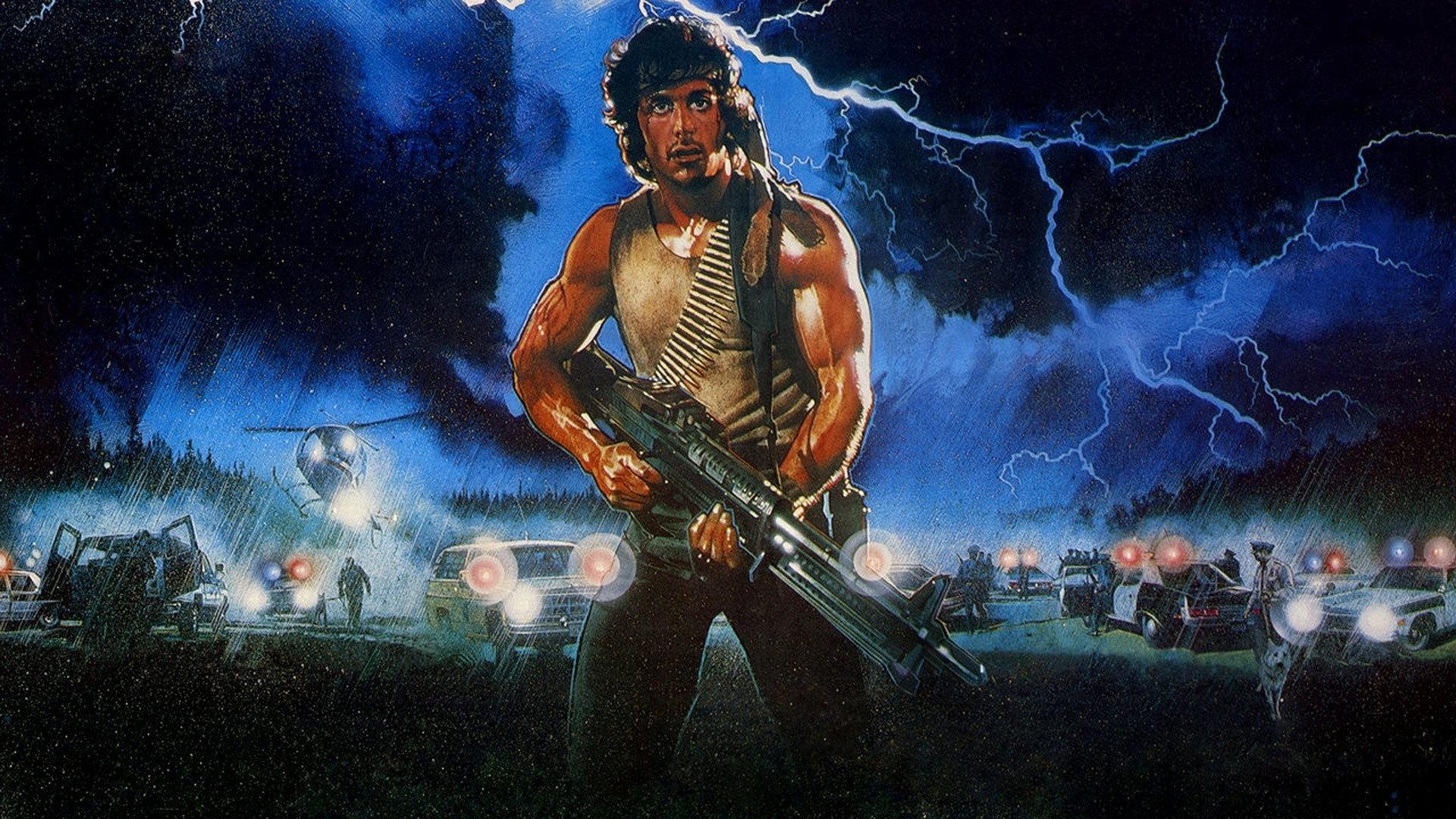 First Blood 1982 movie scene