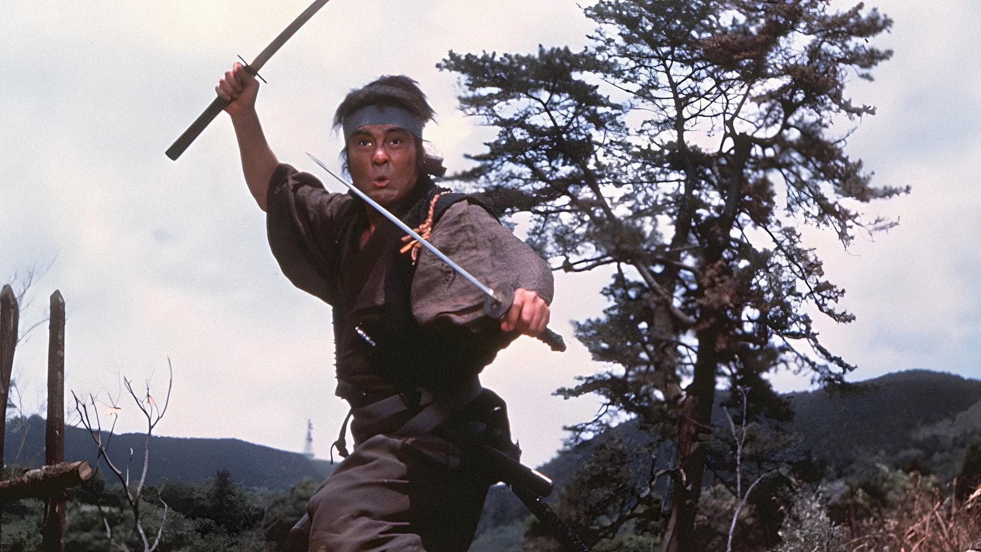 Miyamoto Musashi 1973 movie scene
