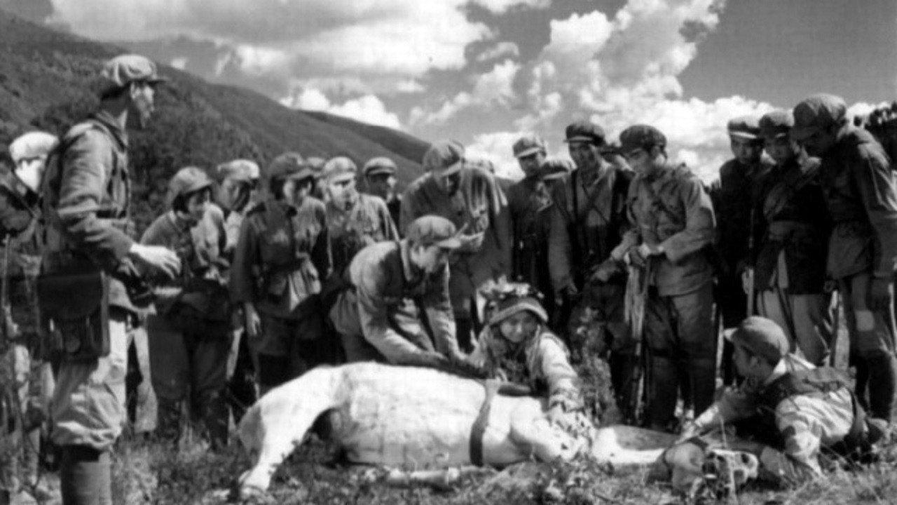 Along The Jinsha River 1963 movie scene