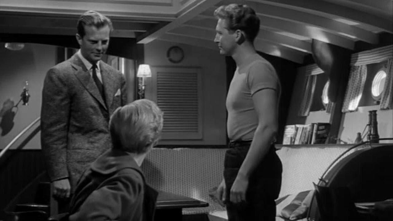 Dangerous Voyage 1954 movie scene
