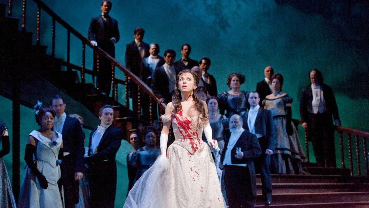 The Metropolitan Opera: Lucia di Lammermoor 2011 movie scene