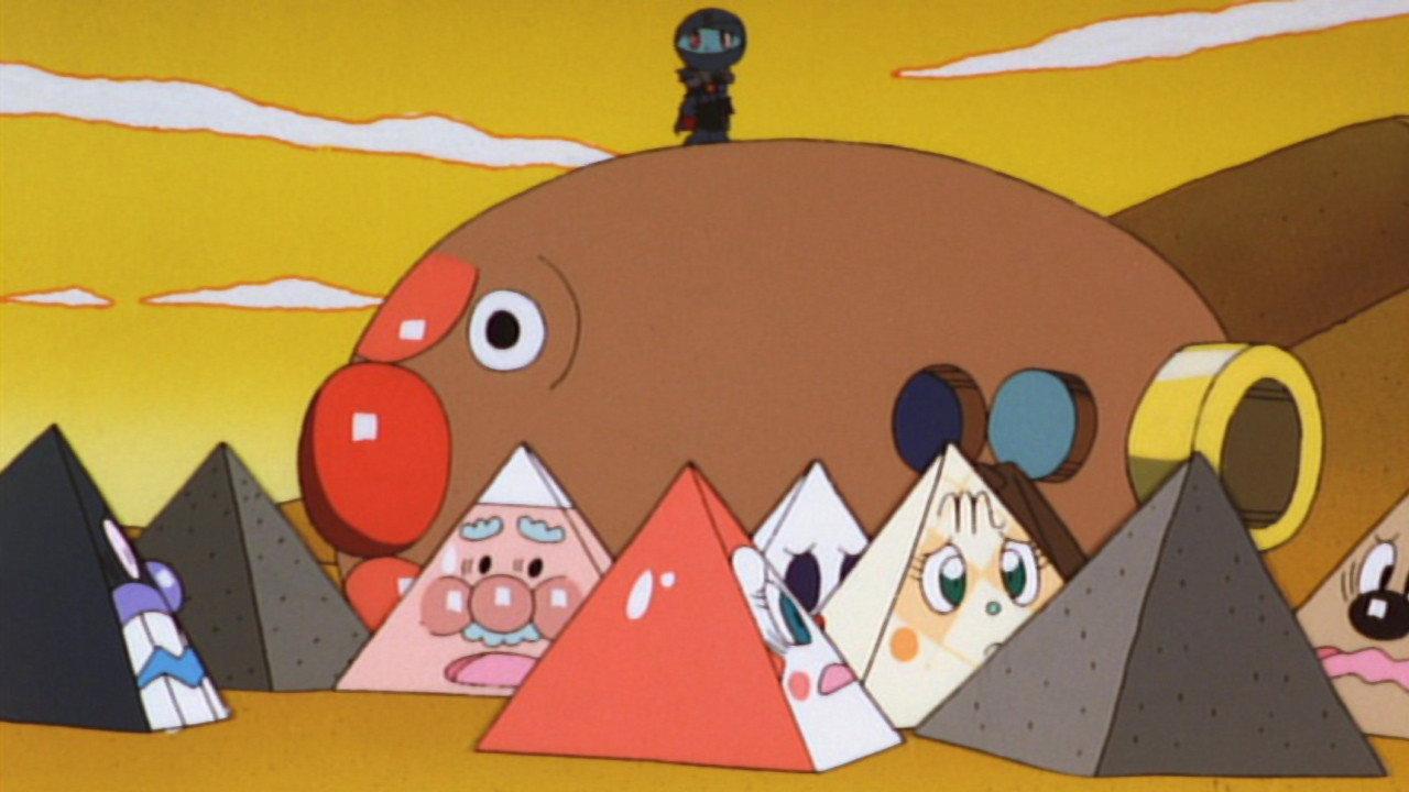 Go! Anpanman: The Pyramid of the Rainbow 1997 movie scene