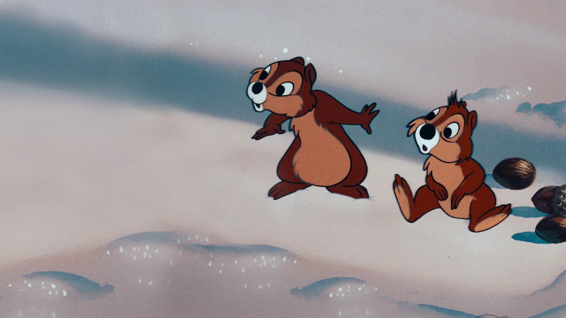 Chip an' Dale 1947 movie scene
