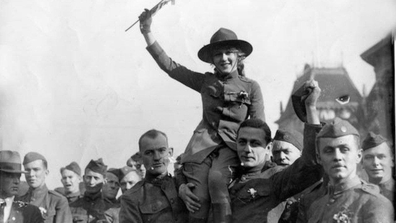 All-Star Production of Patriotic Episodes for the Second Liberty Loan 1917 movie scene