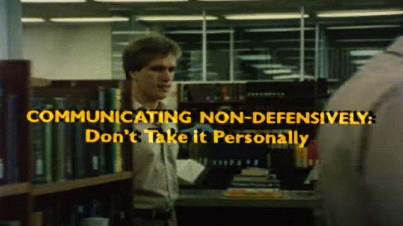Communicating Non-Defensively 1982 movie scene