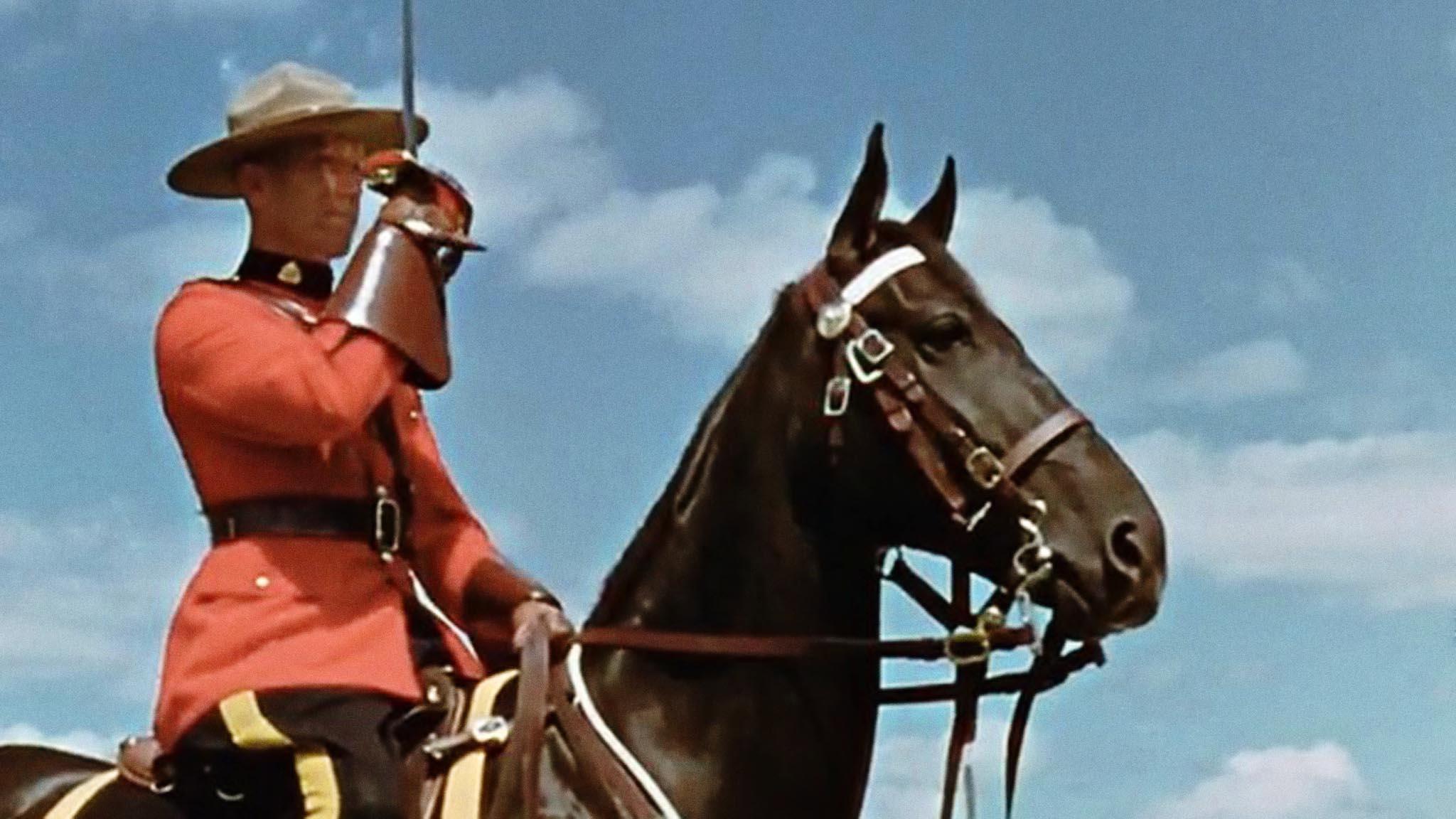 The Musical Ride 1954 movie scene