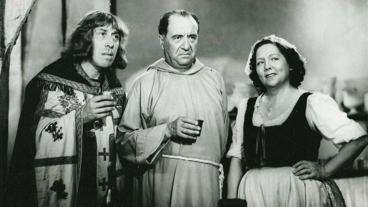 Hoboes in Paradise 1945 movie scene
