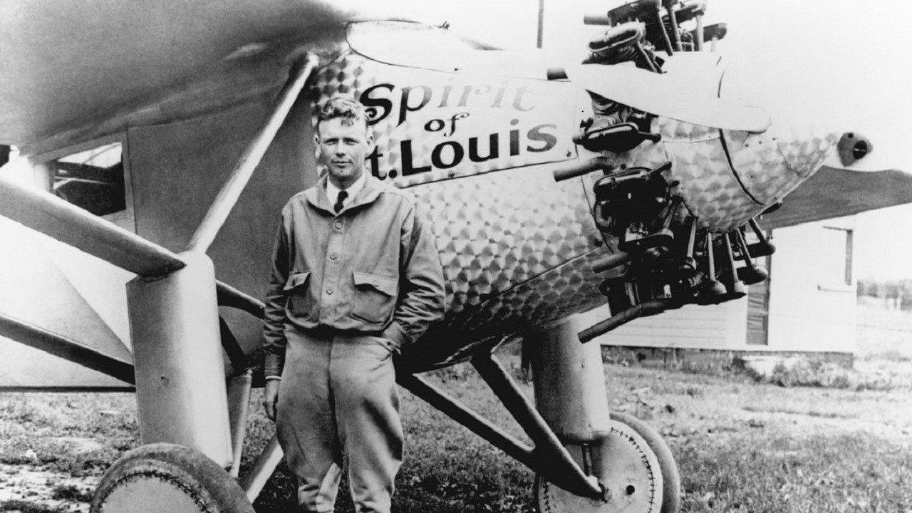 Charles Lindbergh in Colour 2008 movie scene