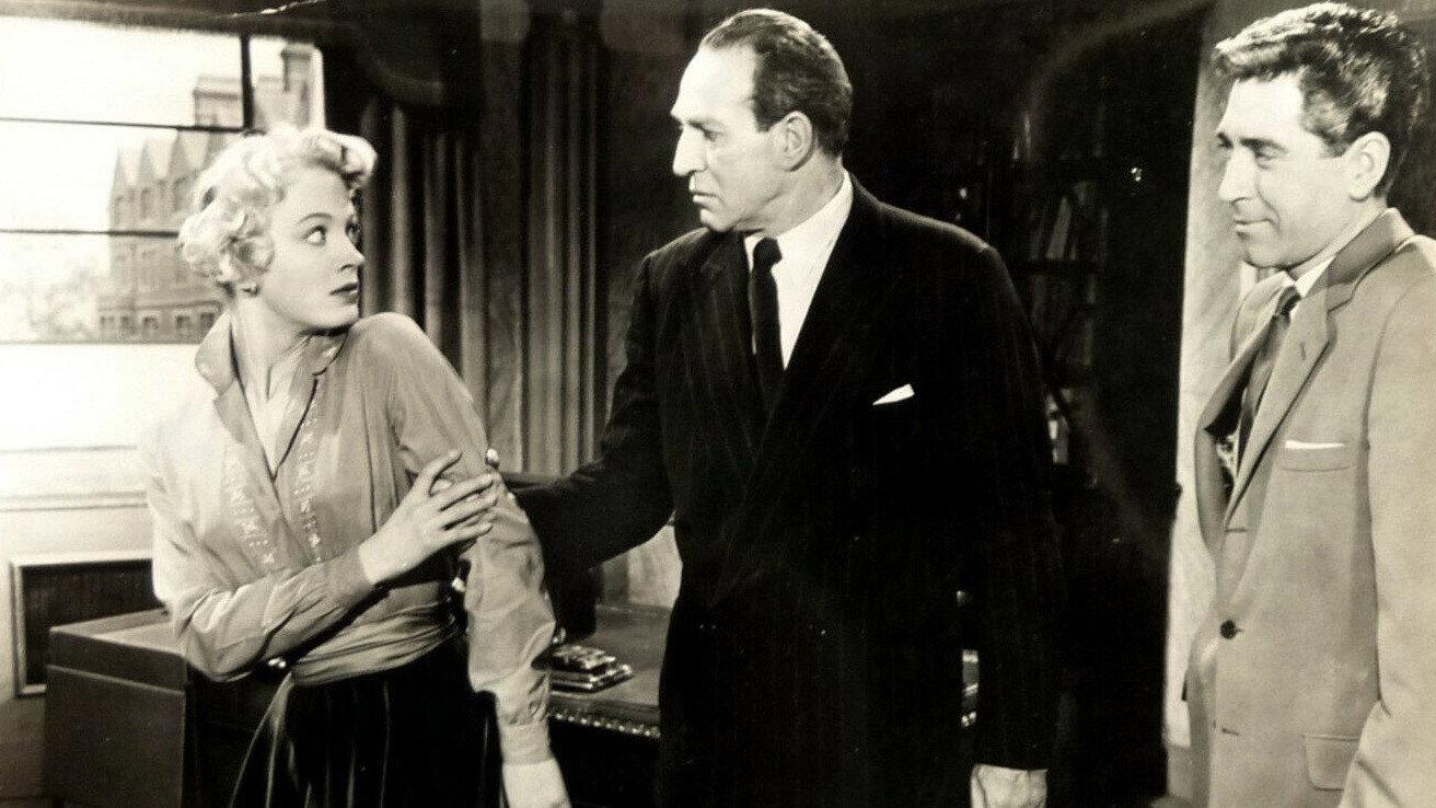 At the Stroke of Nine 1957 movie scene