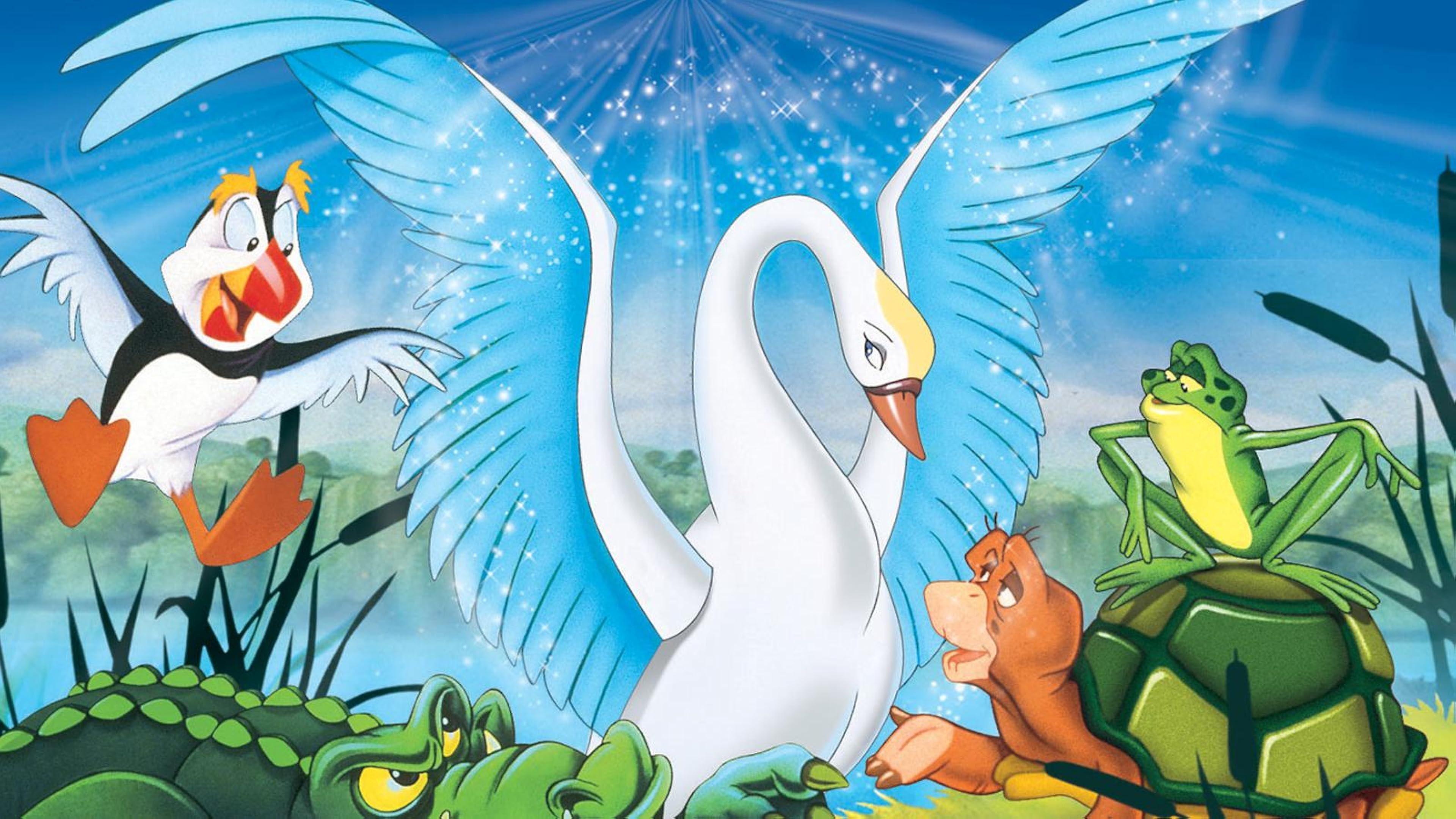 The Swan Princess 1994 movie scene
