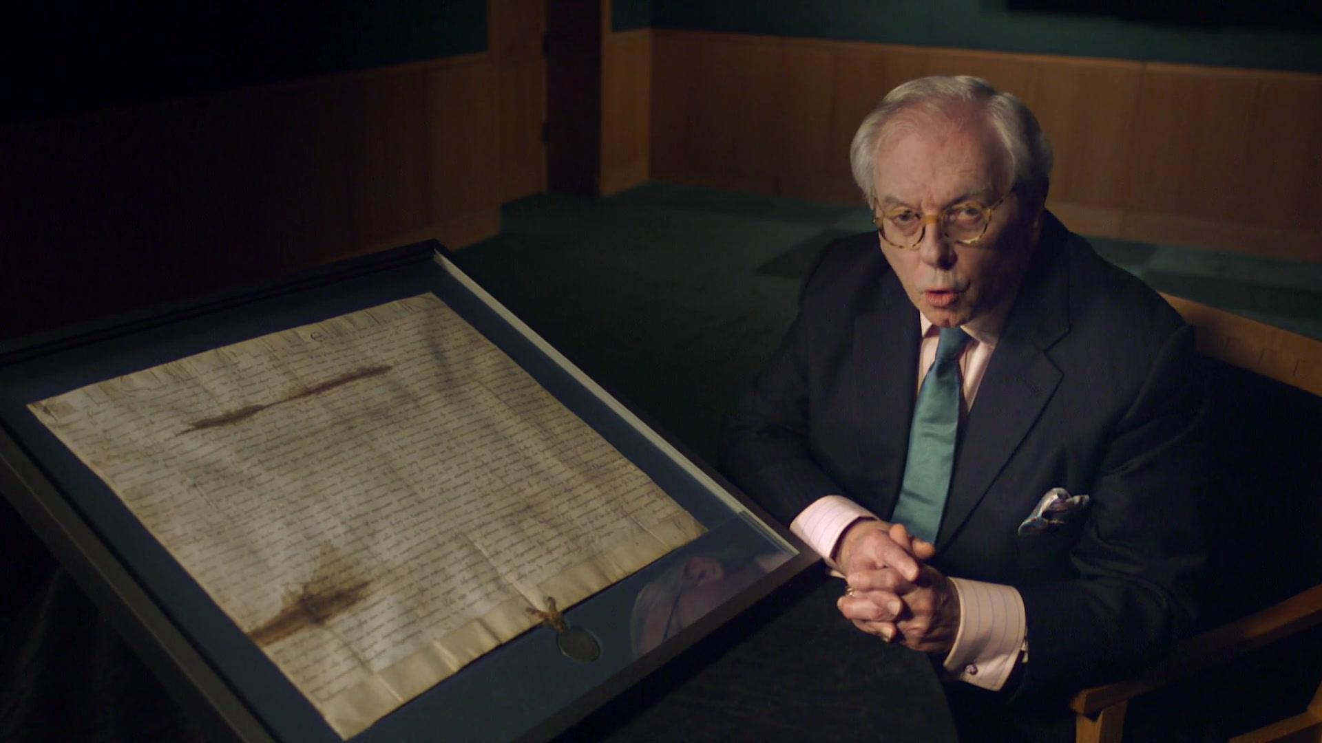 David Starkey's Magna Carta 2015 movie scene