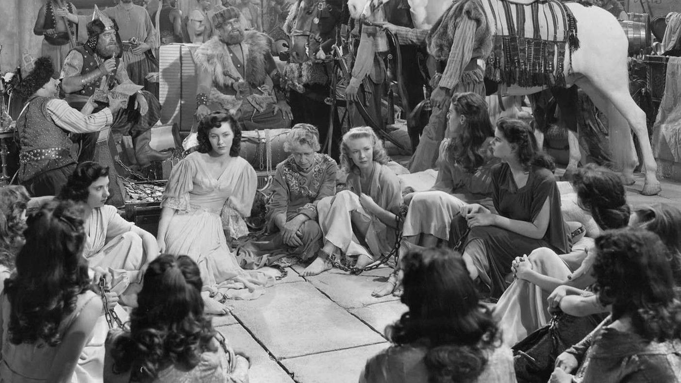 Flame of Araby 1951 movie scene