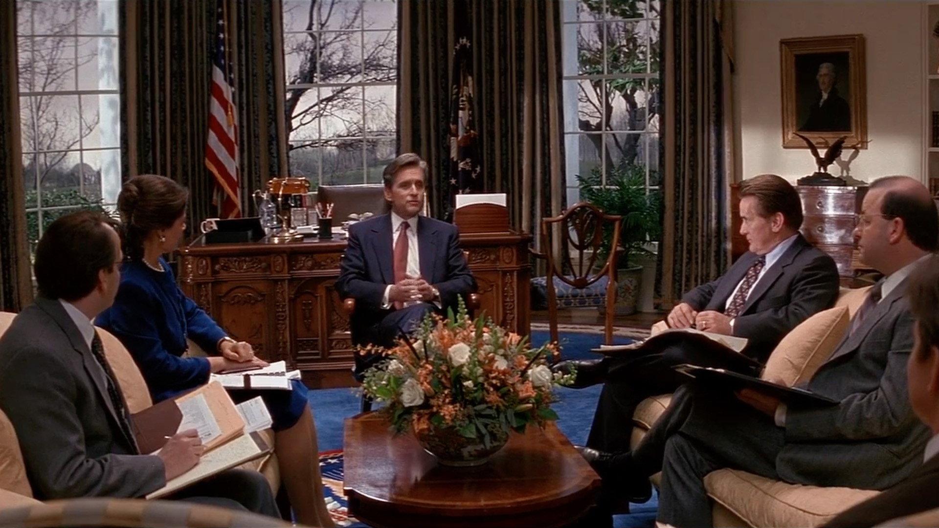 The American President 1995 movie scene