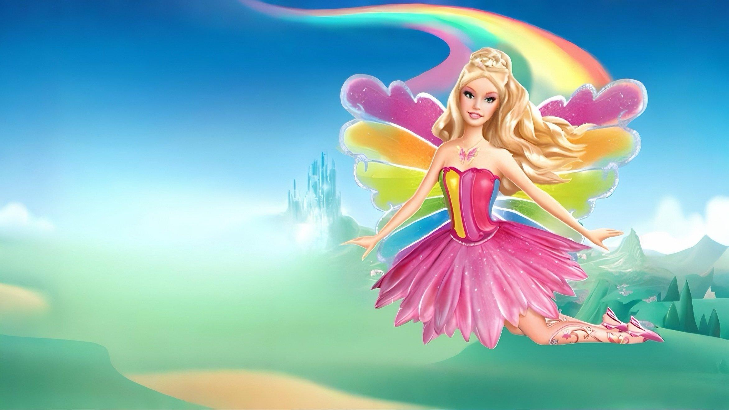 Barbie Fairytopia: Magic of the Rainbow 2007 movie scene