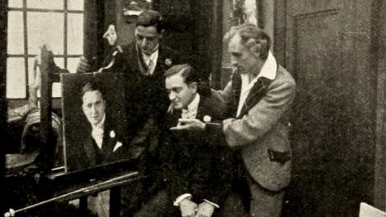 The Picture of Dorian Gray 1915 movie scene