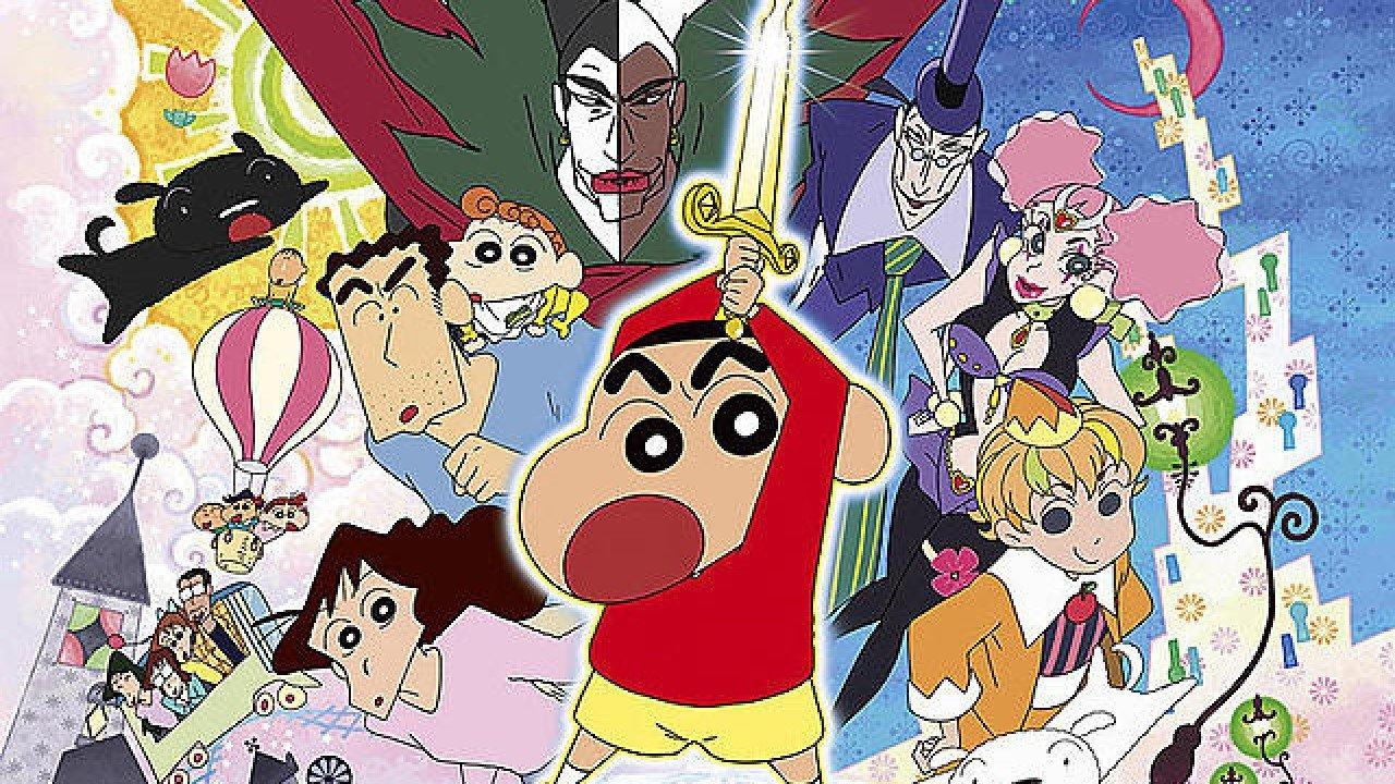 Crayon Shin-chan: Invoke a Super Storm! The Hero of Kinpoko 2008 movie scene