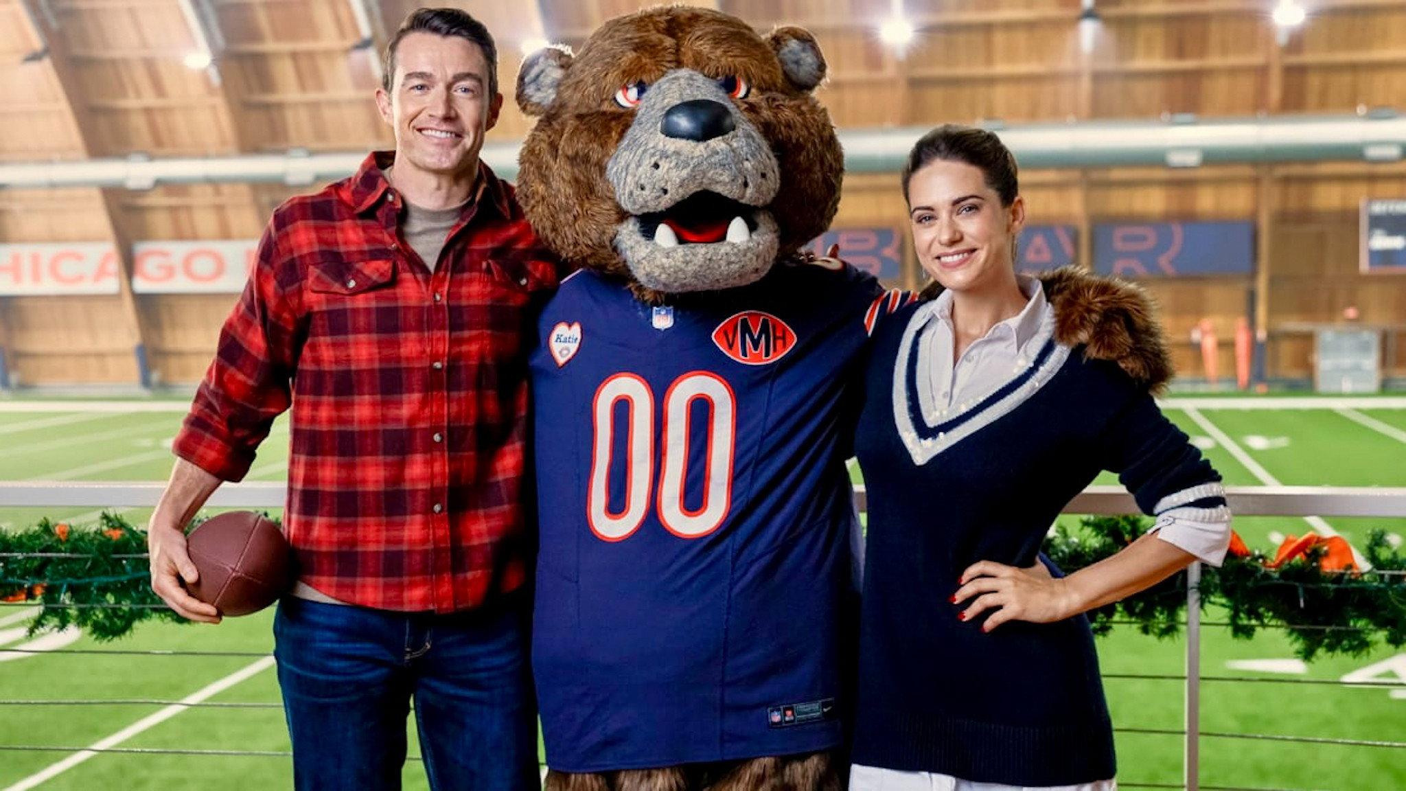 Holiday Touchdown: A Bears Love Story 2026 movie scene