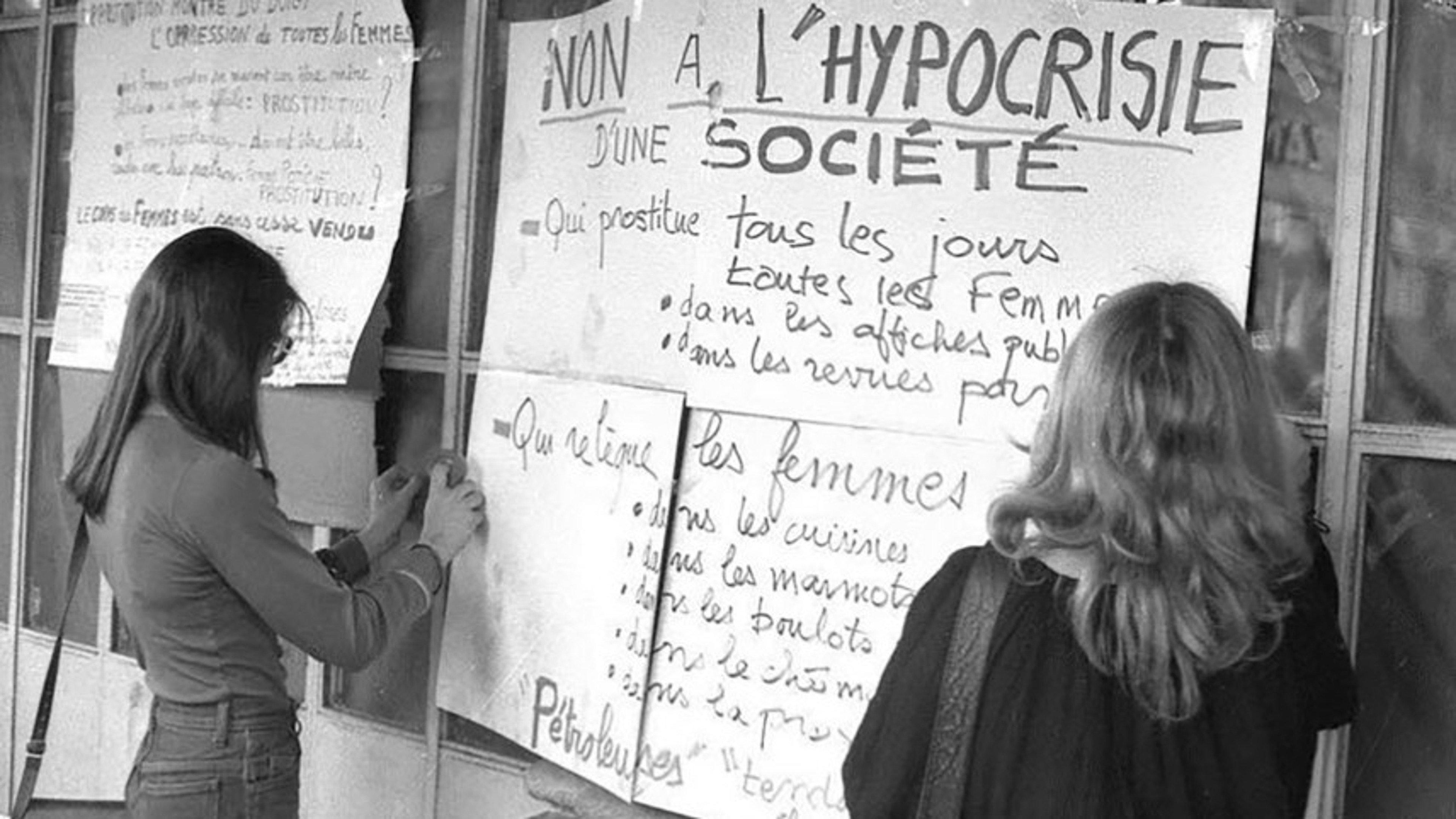 The Prostitutes of Lyon Speak 1975 movie scene