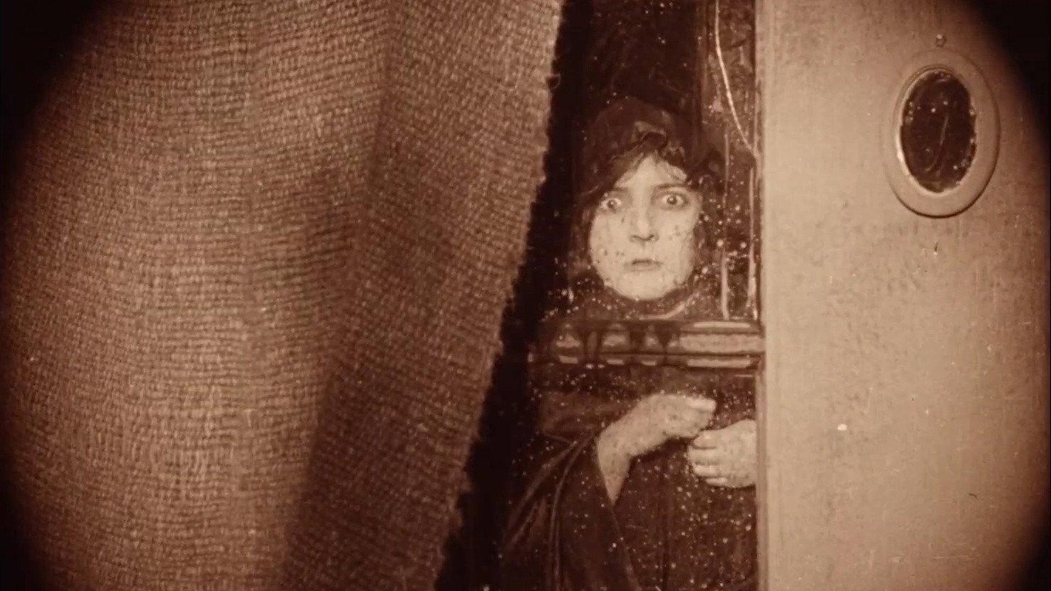 The Hunted Beast 1923 movie scene