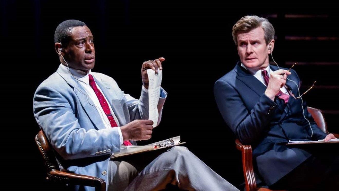 Young Vic: Best of Enemies 2021 movie scene