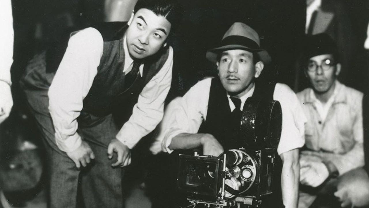 Talking with Ozu 1993 movie scene