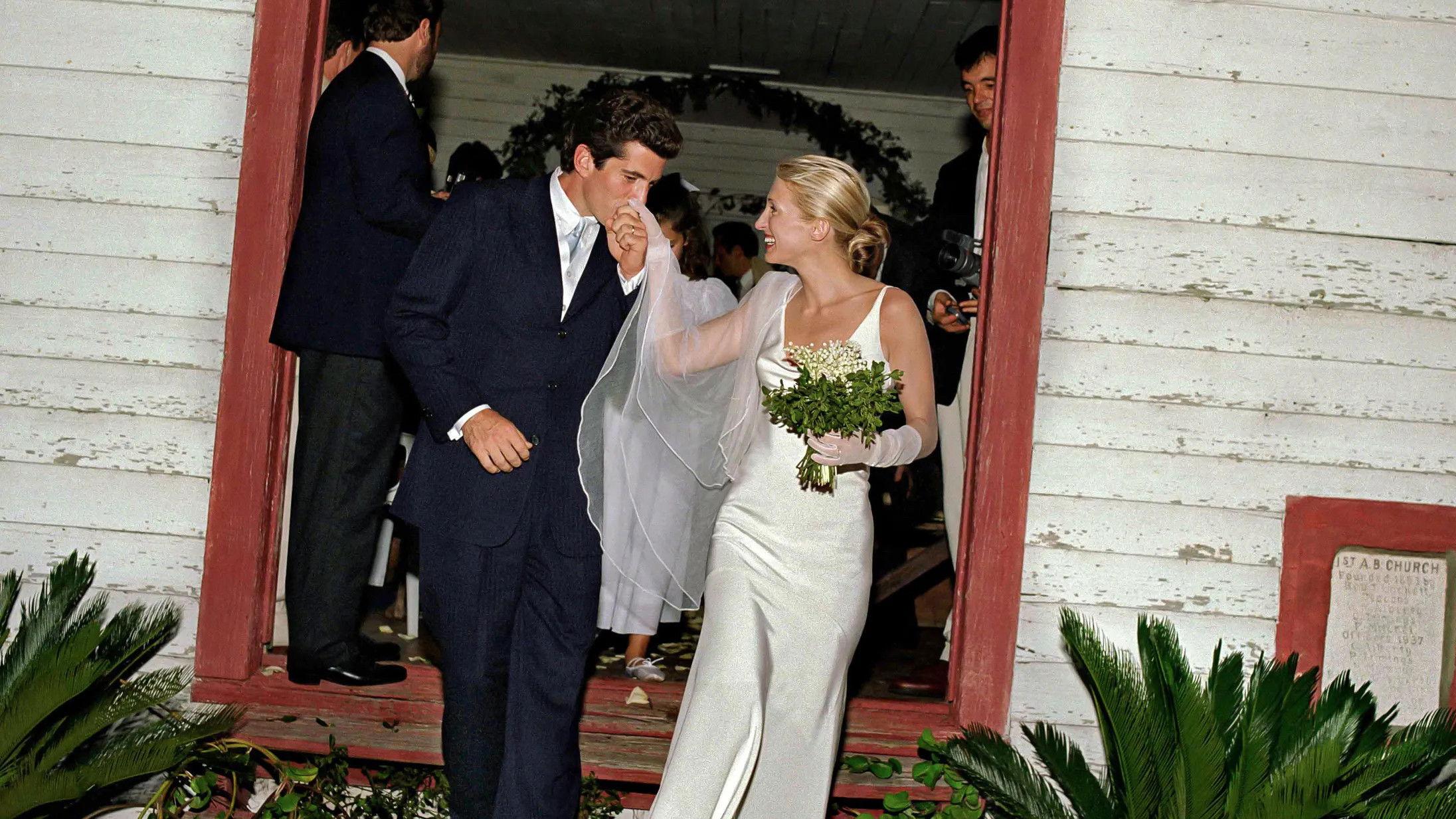 JFK Jr. and Carolyn's Wedding: The Lost Tapes 2019 movie scene