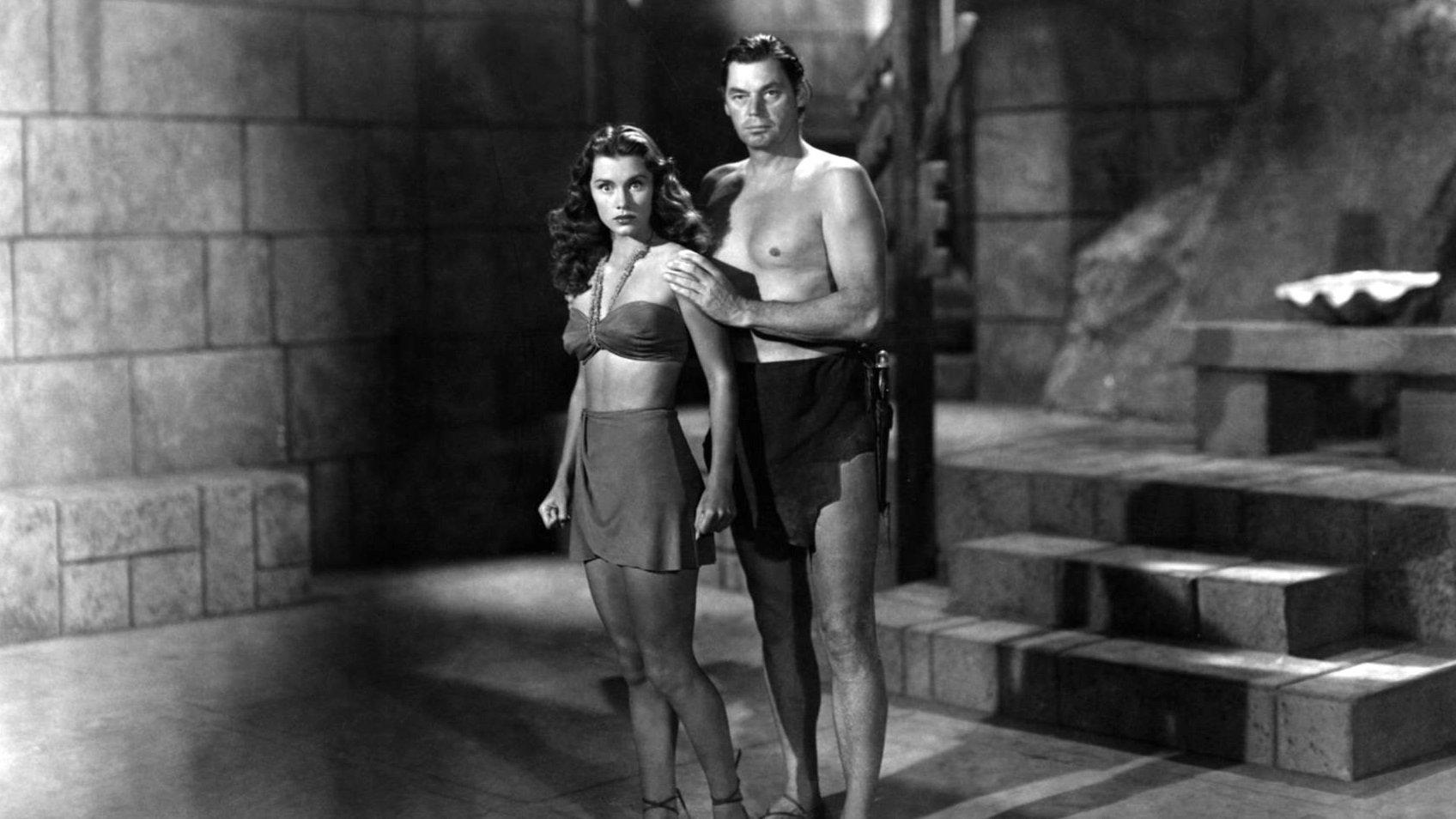 Tarzan and the Mermaids 1948 movie scene