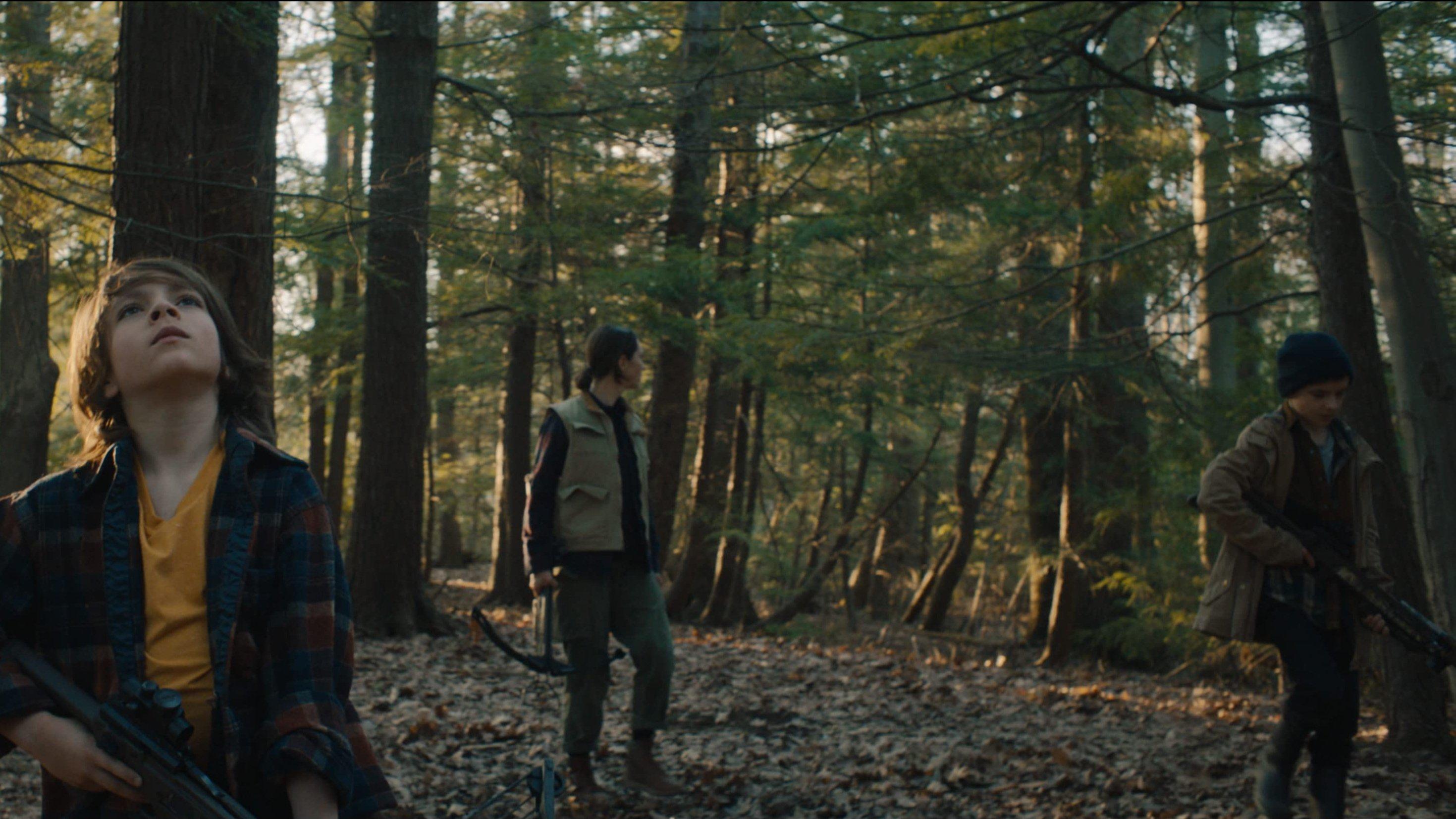 Raised by Wolves 2020 movie scene