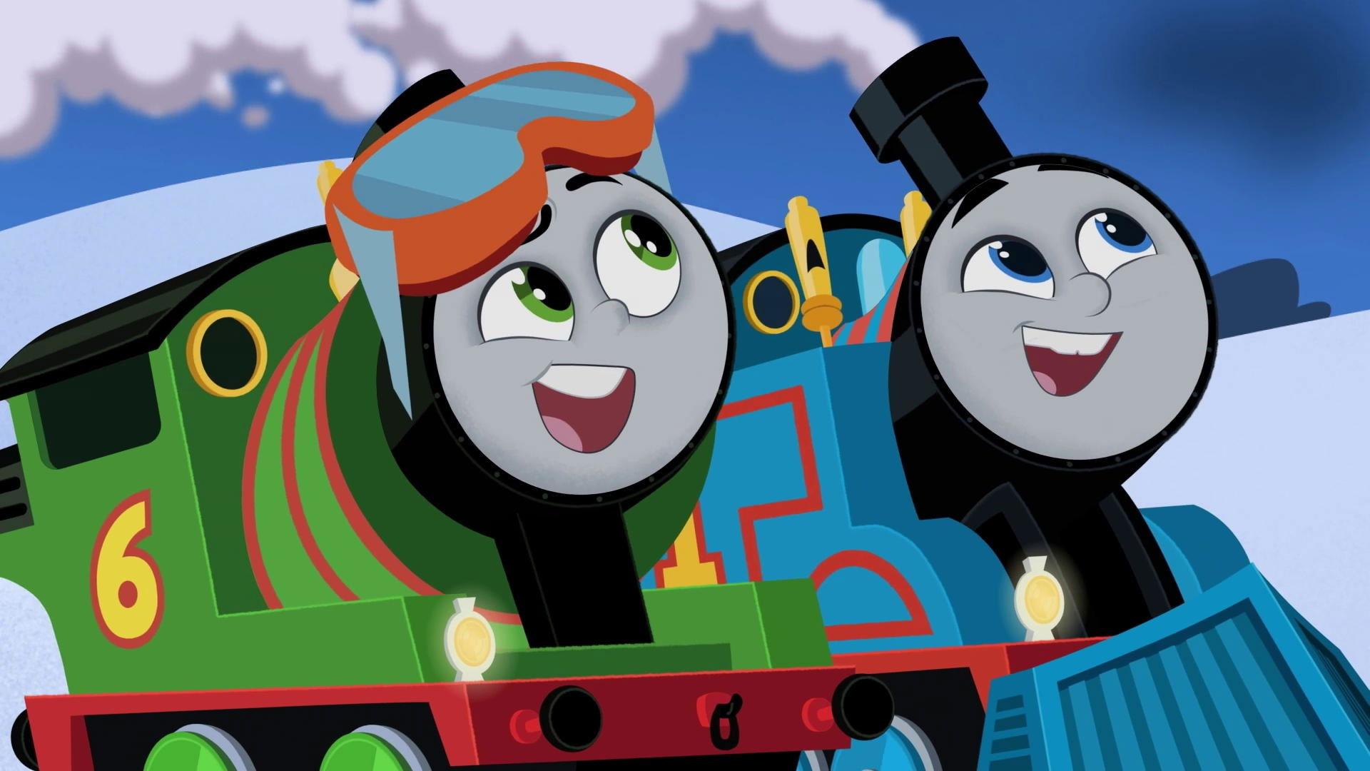 Thomas & Friends: The Christmas Letter Express 2024 movie scene