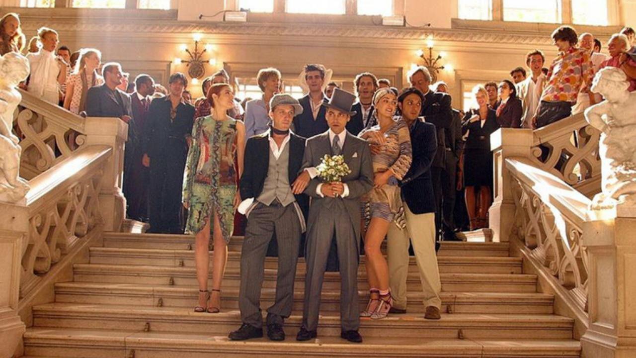 3 Guys, 1 Girl, 2 Weddings 2004 movie scene