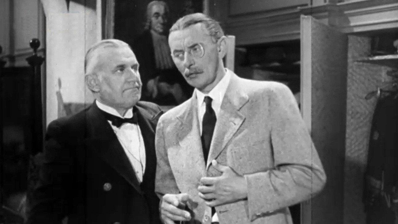 Burian the Liar 1940 movie scene