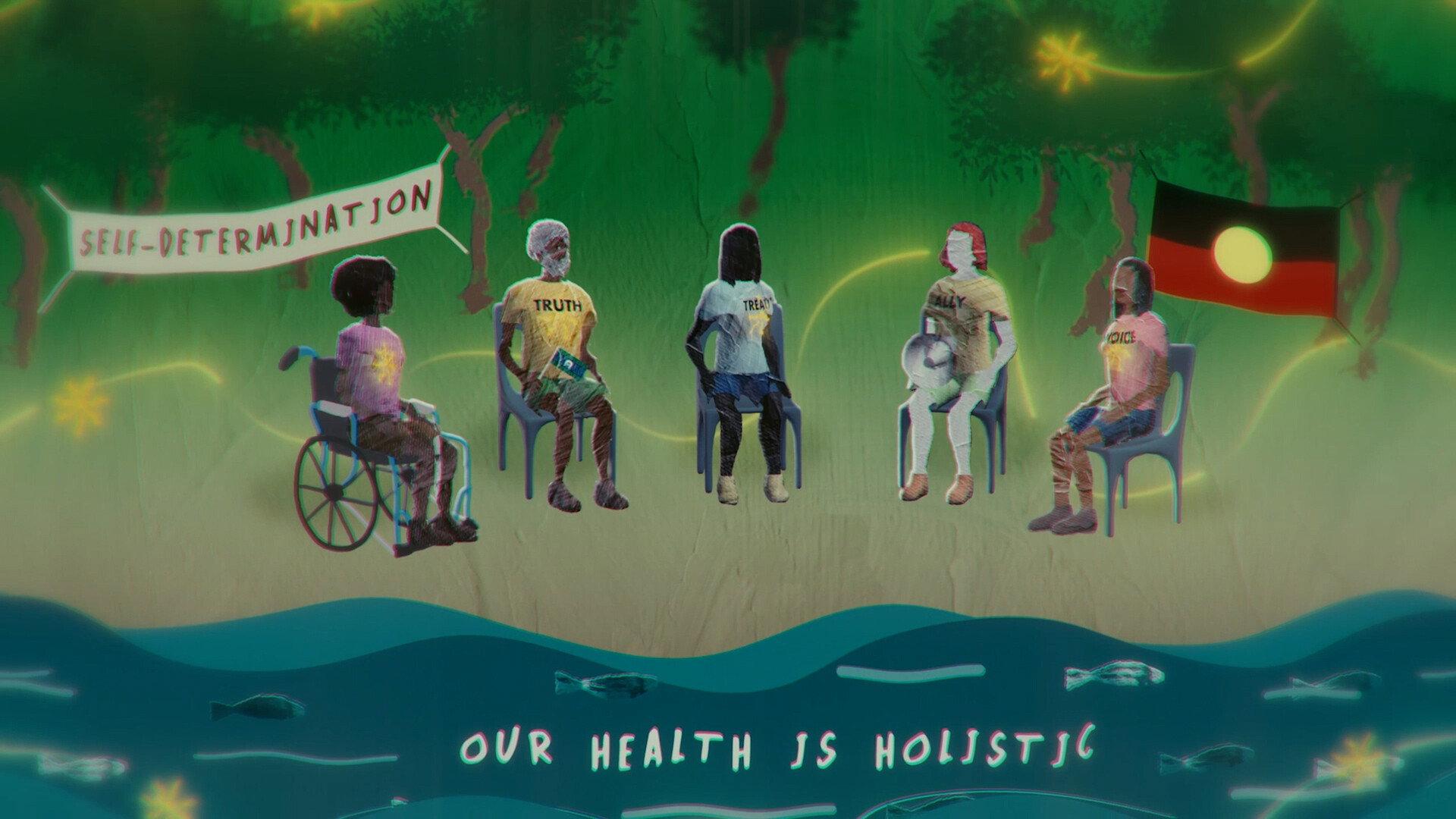 Our Wellbeing, Our Way 2023 movie scene