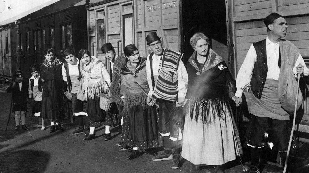 Gigantes y cabezudos 1926 movie scene