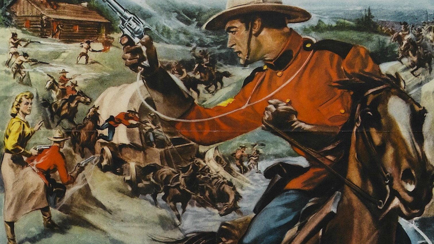 Gunfighters of the Northwest 1954 movie scene