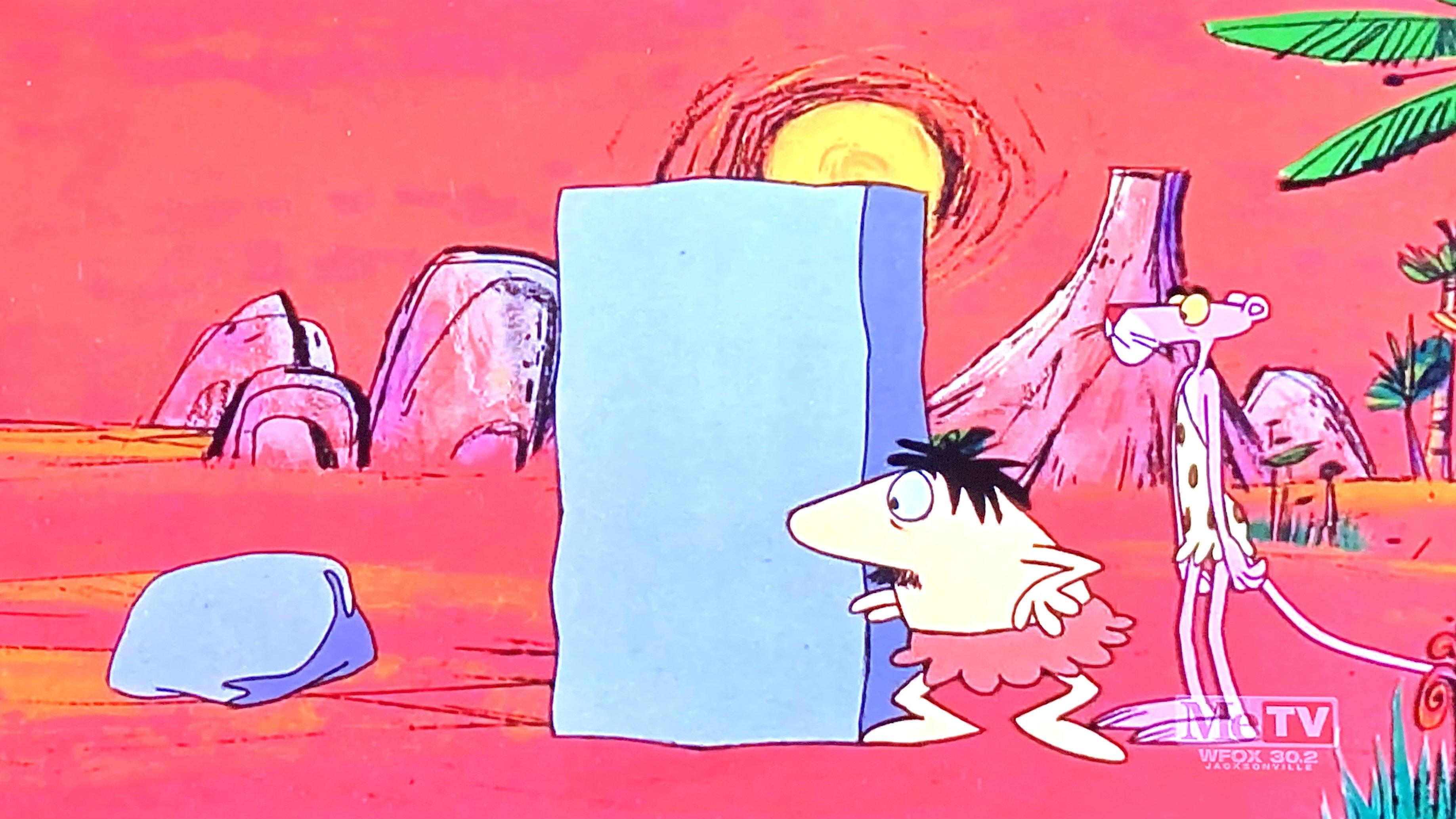 Prehistoric Pink 1968 movie scene