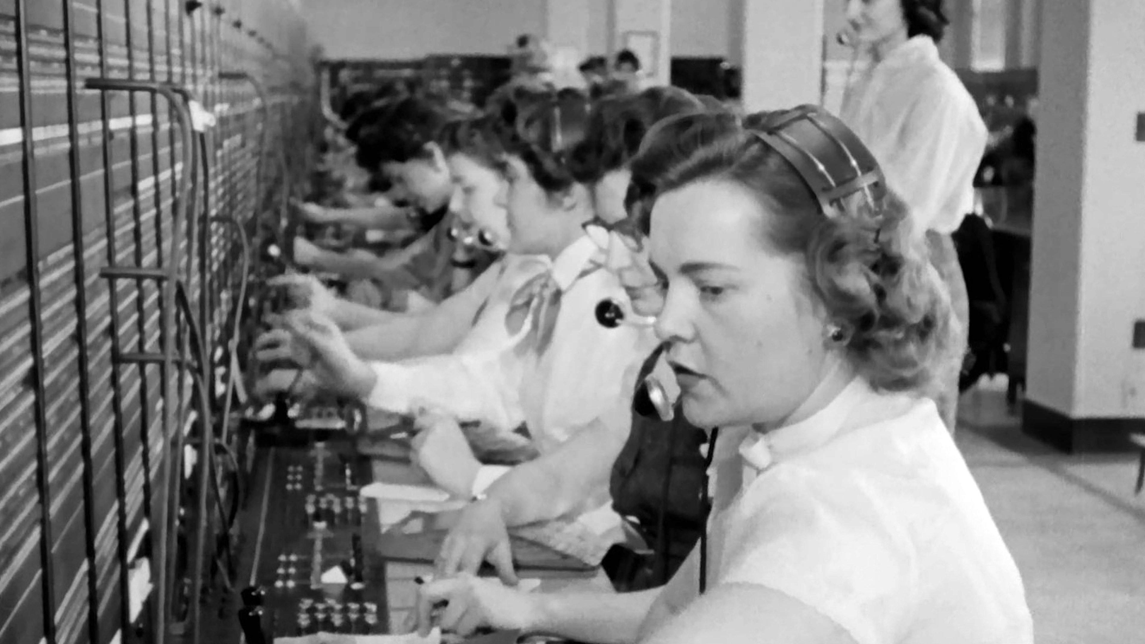 Women at Work 1958 movie scene