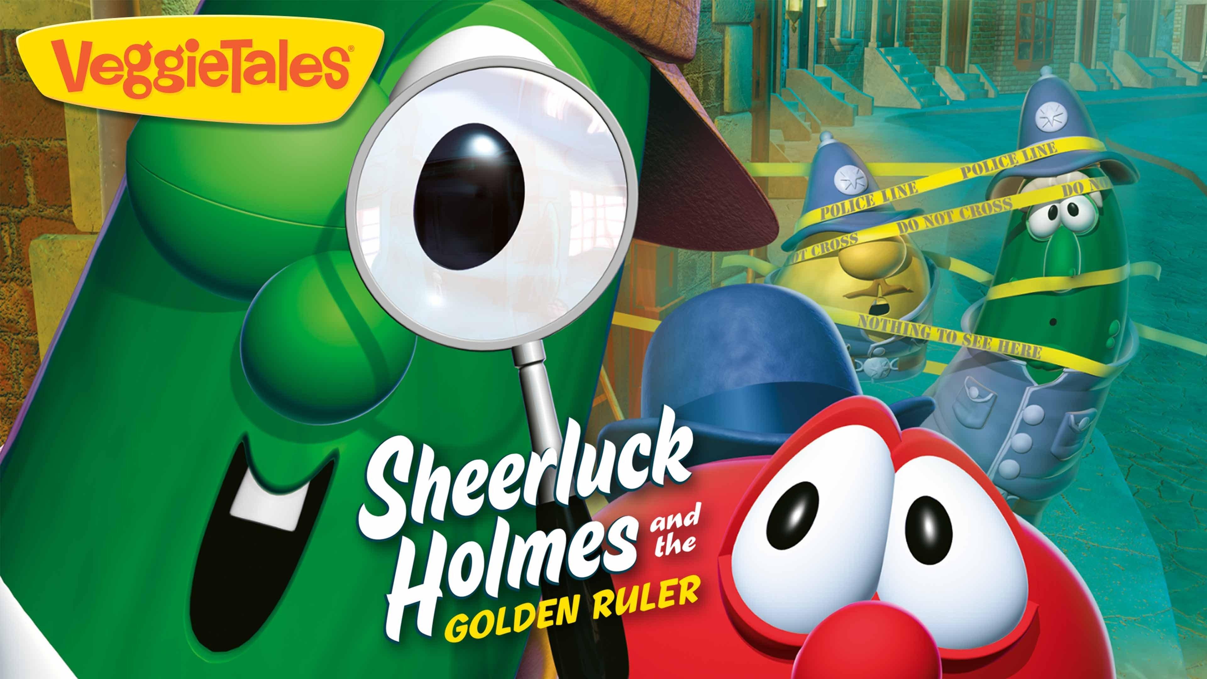 VeggieTales: Sheerluck Holmes and the Golden Ruler 2006 movie scene