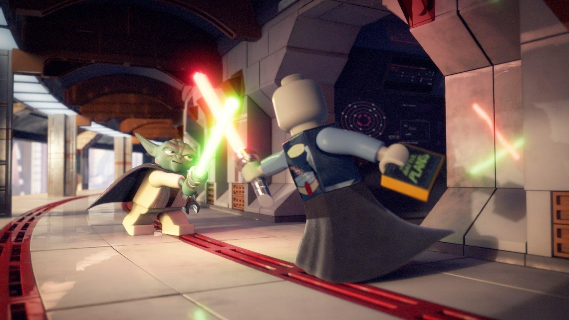 LEGO Star Wars: The Padawan Menace 2011 movie scene