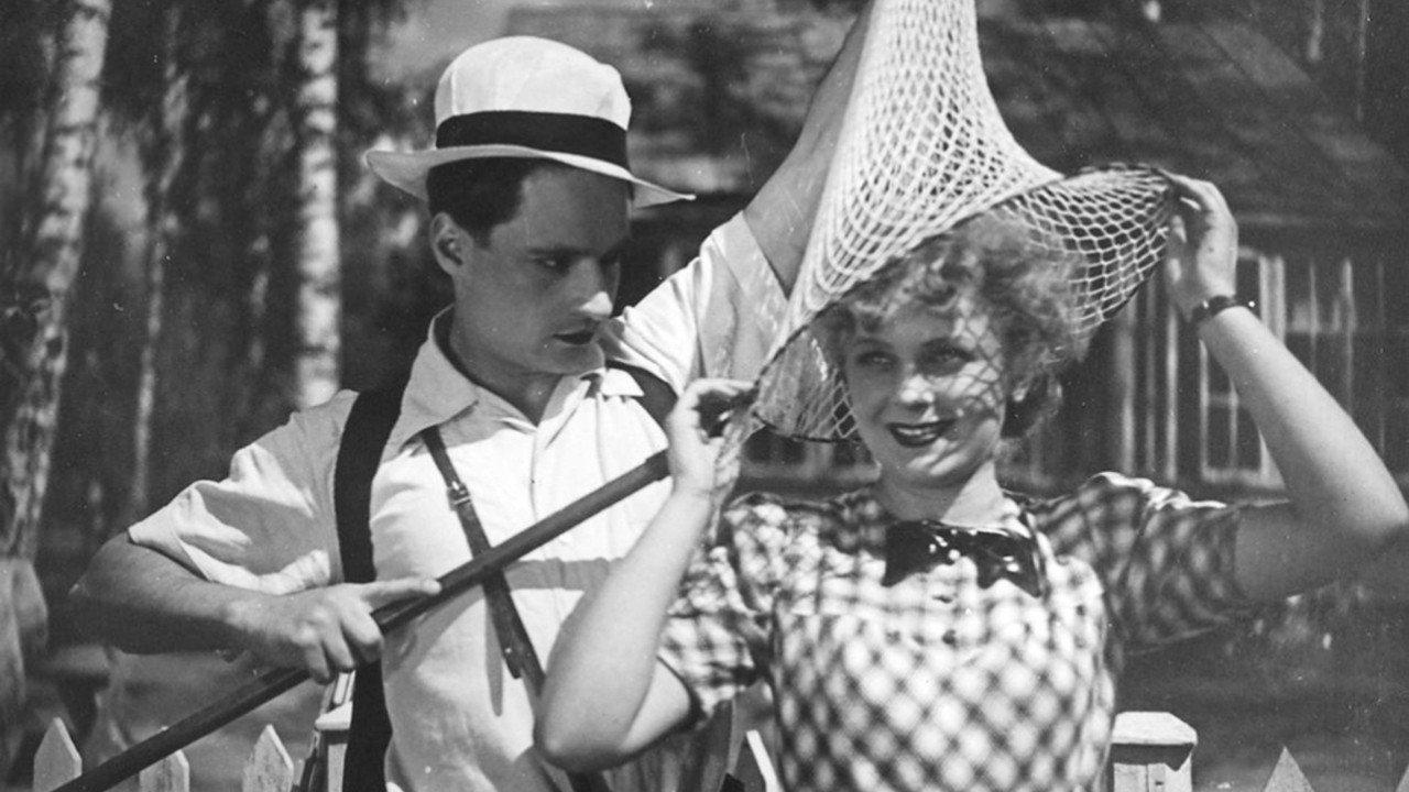 Four Hearts 1944 movie scene