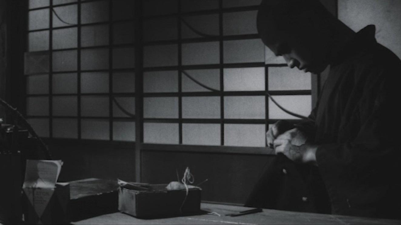The Temple of Wild Geese 1962 movie scene