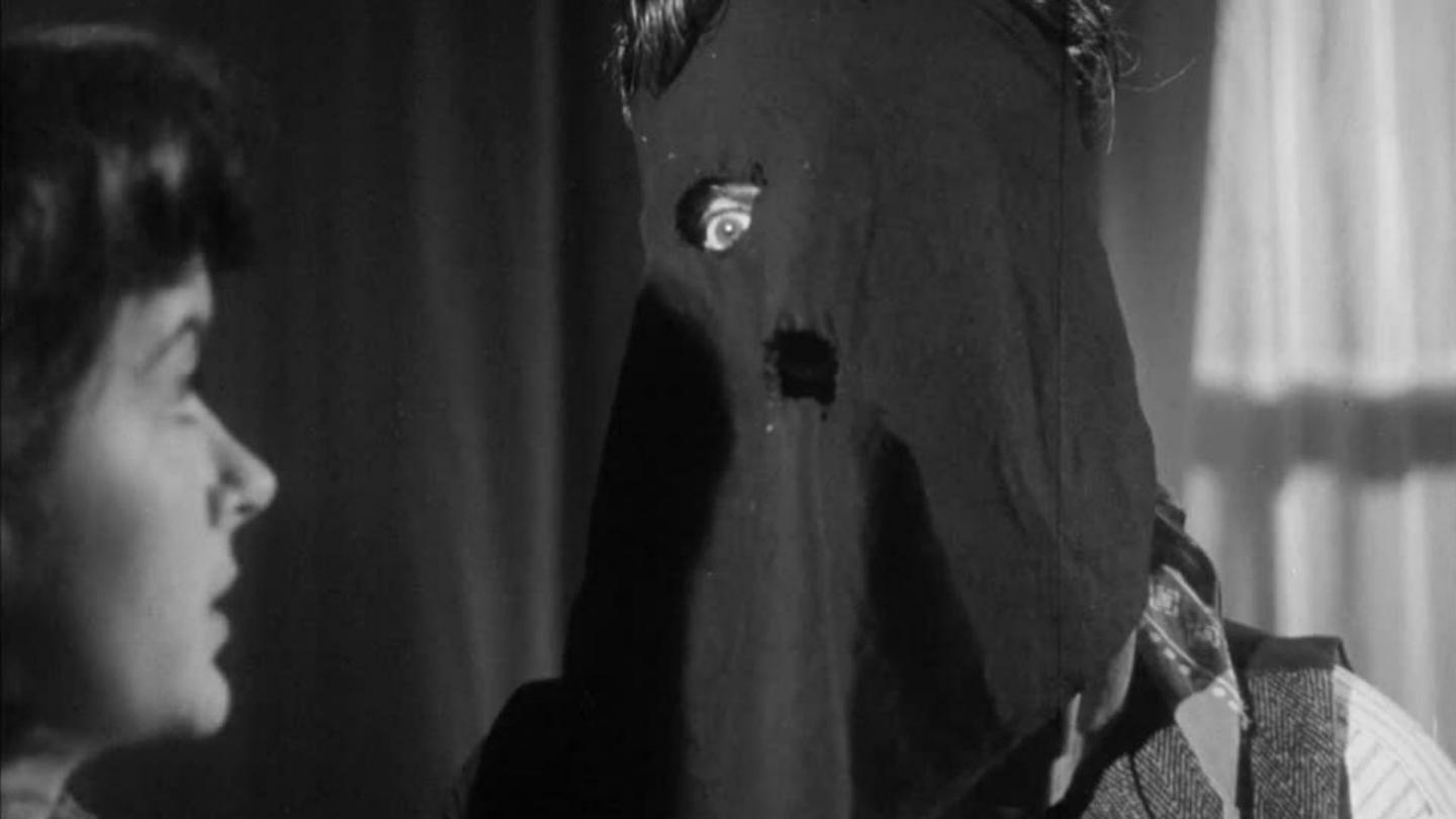 The Mask 1953 movie scene