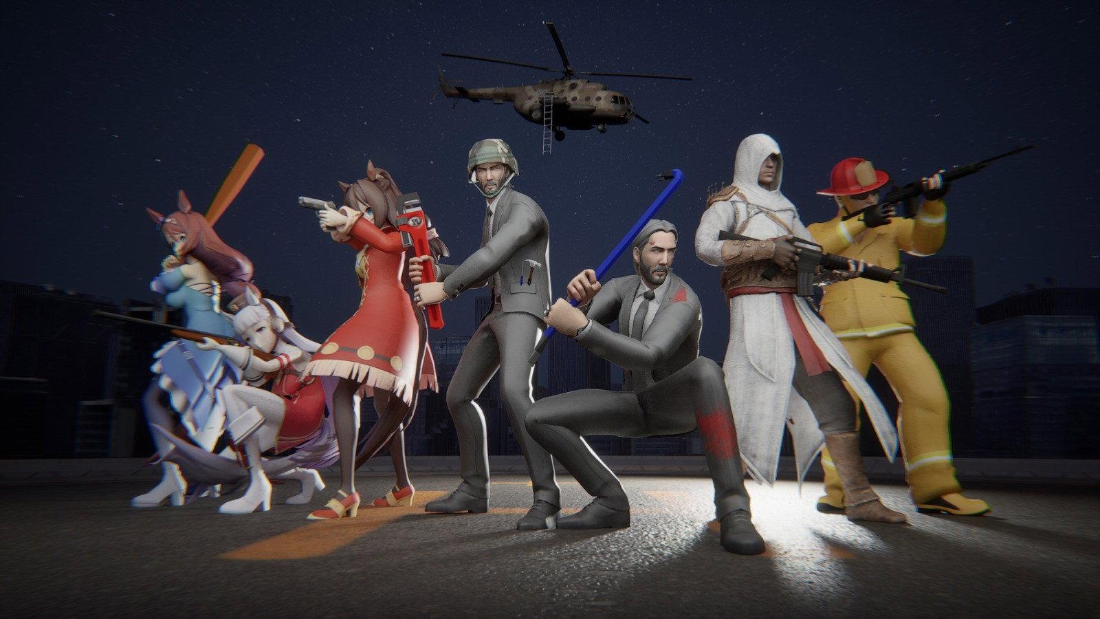 Zombies with Bullets Adentrum 2025 movie scene